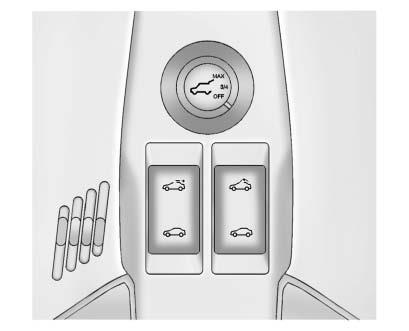 Keys, Doors and Windows 2-19. Press and hold the front or rear of the driver side switch to open or close the sunroof. The sunshade automatically opens with the sunroof, but must be closed manually.