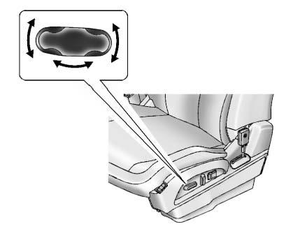 3-4 Seats and Restraints To adjust the seatback, see Reclining Seatbacks on page 3 6. To adjust the lumbar support, see Lumbar Adjustment on page 3 6.