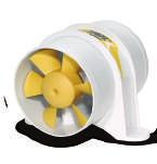 BLOWERS IN-LINE YELLOWTIL IN-LINE BLOWERS Description Dimension CFM 3" YellowTail Blower () 277-3100 [277-3110], CE, Continuous Duty, ISO 9097