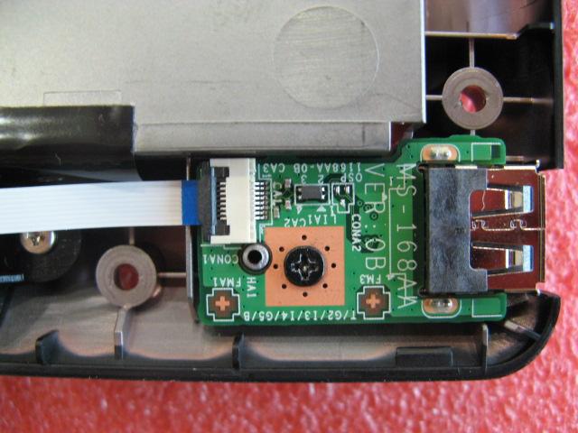 USB board FPC K1C-1012039-J36 1 7.2:Remove the 1screw (M2.