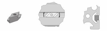 l Sliding blocks Model E Standard sliding block St galvanized Can be swiveled into any position Fixed via spring-loaded ball Model R For efficient part installation Zn galvanized Pre-mounted on the