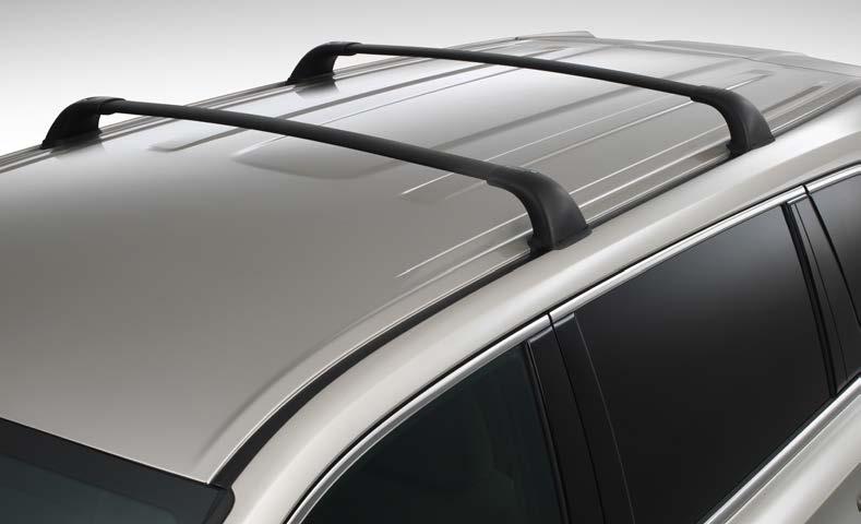 EXTERIOR ACCESSORIES XLE/Limited models LE models Roof Rack Cross Bars Add utility and versatility, and take along up to 150 lb.