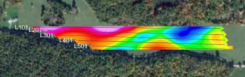 Case Study Île Calumet, QC 5 Repeatability lines flown twice, in opposite directions (southern section of survey block shown here) Flight data comparison Line L400300 East vs.
