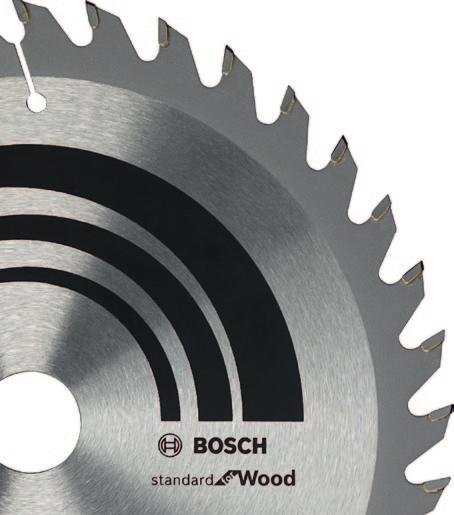 46 Kružne pile Program Standard Bosch pribor