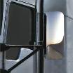 Includes Complete Mirror and Mounting Arm - Electric Operation with Heat, Chrome Mirror Cover Item Number
