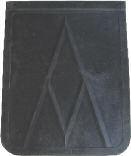 62 Mud Flap UPLogoMudFlap - Black 24 Rubber Mud Flap - Available in 3 Different Lengths, Sold: Bulk = 1