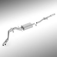 PERFORMANCE Cat-Back Exhaust System - Associated Accessories Must add Associated Accessories exhaust tips by Borla R purchased separately.
