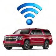 Noise Canceling - Wireless, Black 22863046 X X SUBURBAN Wireless Network Interface The Chevrolet Mobile Wi-Fi Connectivity Package turns your Suburban into a complete mobile