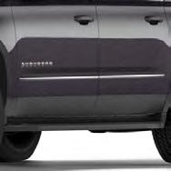 00 X EXTERIOR 6-Inch Rectangular Assist Steps These stylish 6-Inch Rectangular Assist Steps make it easier to get in out of your Suburban.