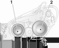 The bulbs of the front outer lights are replaced through openings in the front wheel housing: turn wheels in a way that allows access,