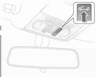 Keys, doors and windows 41 Retractable hardtop 9 Warning Take care when operating the convertible hardtop. Risk of injury.