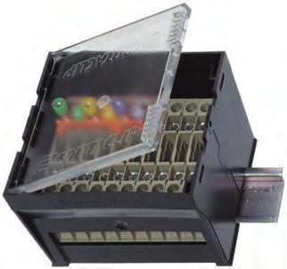 Terminal block enclosure RK-Safe-Box CONTA-CONNECT CONTA-CLIP's innovative RK-Safe-Box terminal block enclosure is a quick, simply way to protect the terminals blocks that you've installed on DIN