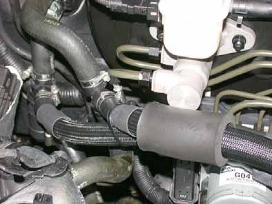 hose Hose of engine inlet Cable tie