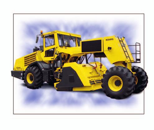 Soil Stabilizer / Asphalt Recycler MPH 125 Key FeATuReS Automatic Power Adjustment Maximum Productivity All Wheel Drive Traction Reliable Control in Extreme Conditions Sliding and Pivoting Operator s