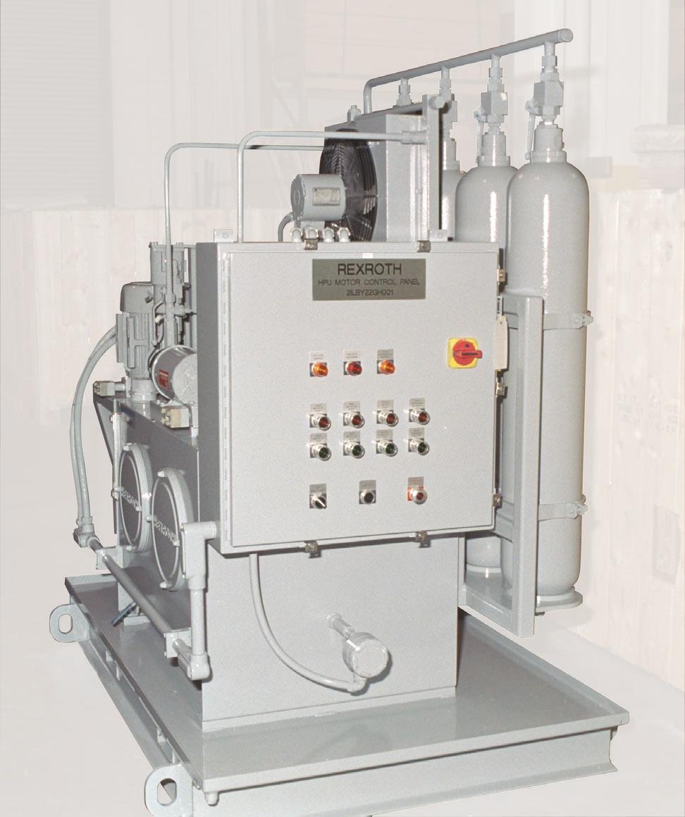 controller (PLC) (see Figure 16) for closed loop control of servo or proportional valves, and monitoring of power