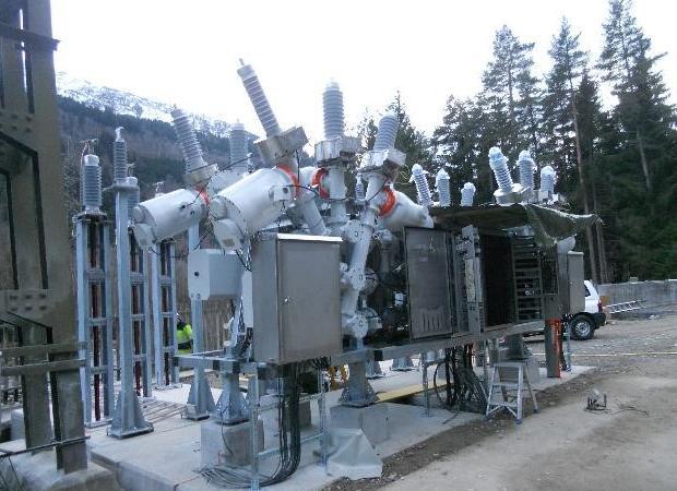 ABB response 4-bay prefabricated substation completely transportable (8500x2800x3100mm)