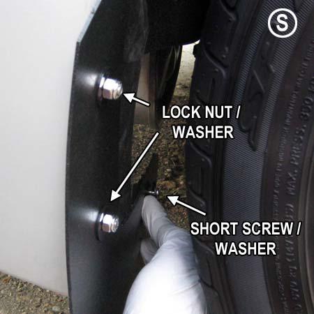 Check wheel clearance after installation, especially on