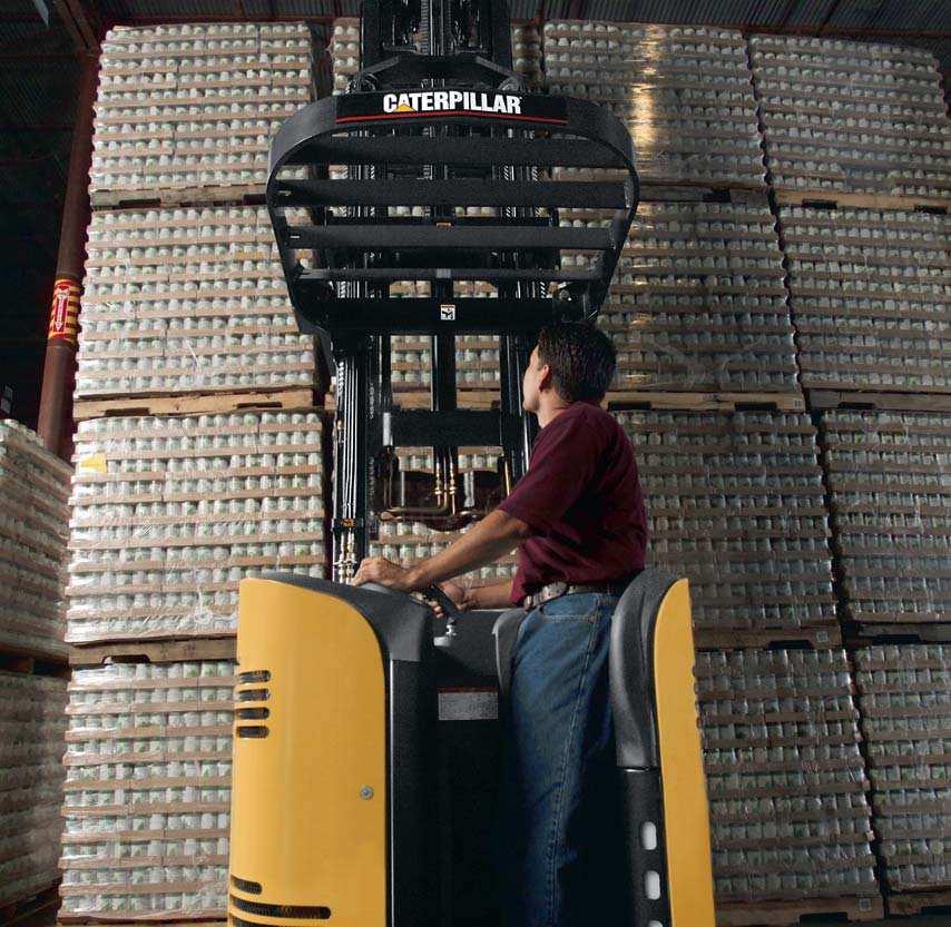Reliability Demanding applications require a reach truck you can