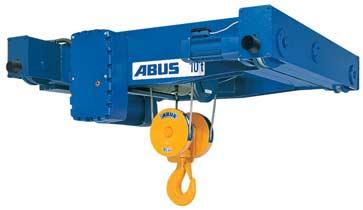without open gears Load capacity: up to 120 t Type Z Twin Drive Crab Unit with twin hoist articulated end carriage