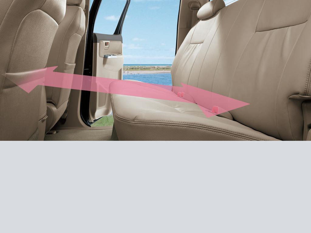 The outstanding packaging is a major contributor to your comfort, creating enough space even for rear seat passengers.