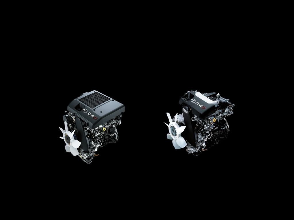 Supreme Performance Unleashed The 3.0-litre and 2.5-litre, 16-valve turbo diesel engines feature direct fuel injection by coonrail into the cylinders.
