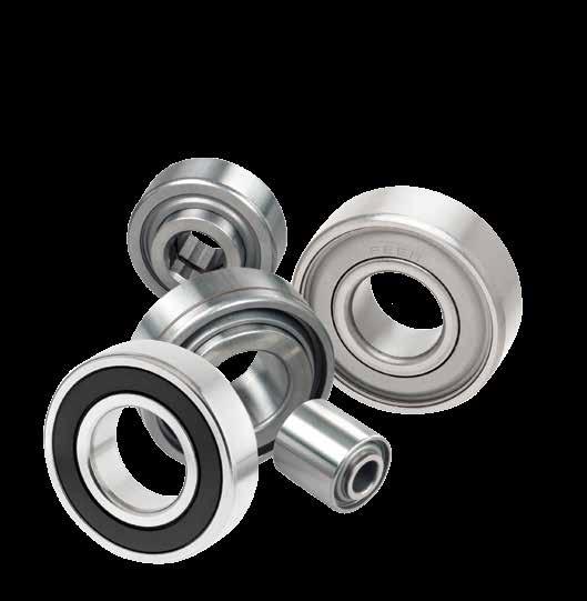 TURF About PEER Full line of agricultural, radial, mounted unit ball bearings and tapered roller bearings Valued bearing solutions for lawn & garden, agricultural, industrial transmission, material