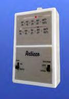 TH-57V COOLING ONLY THERMOSTAT The TH-57V is an attractive low voltage (24v) wall Thermostat. They come in a white color that blends well with any decoration.