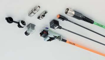 Connectivity Solutions LUTZE Servo cable assemblies according to BOSCH REXROTH.