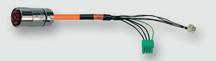 Servomotor cables for C-tracks According to Bosch Rexroth RKL standard Application Motor cable for Bosch Rexroth SERVO drives Full PUR jacket and TPE conductor insulation optimally suited for