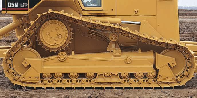 Caterpillar uses single reduction planetary final drives in the D5N providing long-lasting performance and durability. Final Drives and Associated Components.