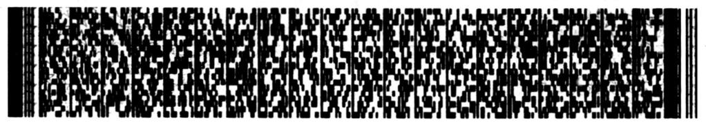 5-6 Many states are adopting the newer 2D bar code format as shown below. The 2D bar code is usually located on the back of a license and scanned using a hand-held scanner.