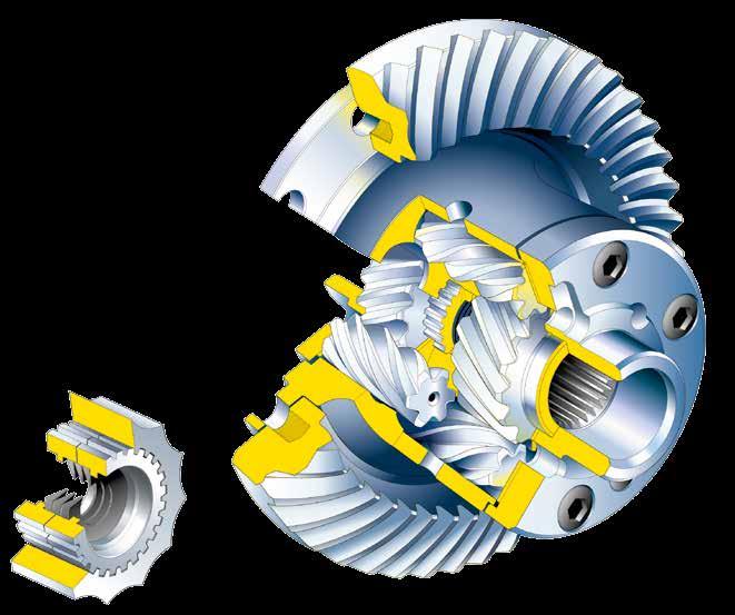 More traction, more speed, more control with Quaife ATB helical gear limited slip differential ATB Differentials The Quaife Automatic Torque Biasing (ATB) helical gear limited slip differential has