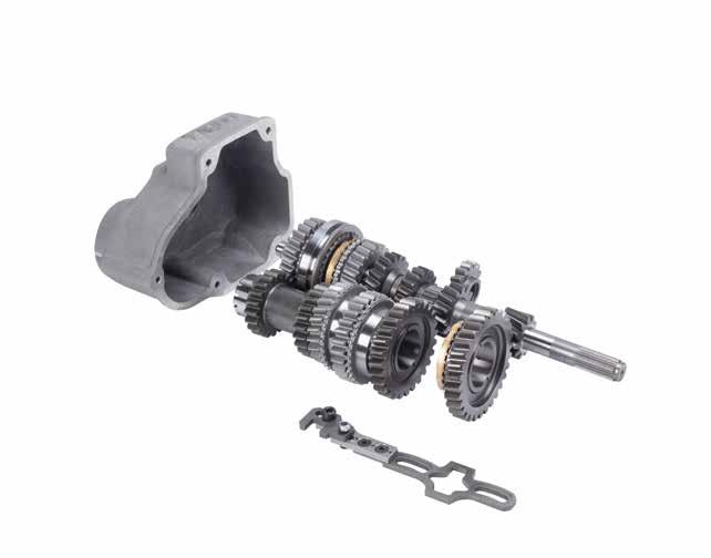 VAG 6-Speed Gearsets 02A/02J 6-Speed Synchro Gearset - QKE1V Complete 6-speed synchromesh gearset Converts standard box to 6-speed Close ratio gears Fits 02A/02J gearbox in VW, Audi, Seat & Skoda