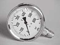Pressure Gauges, Lubricant Filters s Description 234-13101-1 0 600 bar pressure gauge, dia. 80 mm, G1/2 male (BSPP) 234-13101-2 0 600 bar pressure gauge, dia.