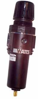 78 *Note: 2" and 2 1/2" Regulators are pilot operated, you must have a 1/4" regulator to work in conjunction with it. S1120 B11-04-WJC 1/2" 109.