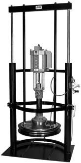 Hoist & Follower for low- to mediumviscosity materials 100K to 200K centipoise range Twin Post (Twin 3") for viscous materials in the 200K to 500K centipoise range Twin Post (Twin 6") for viscous