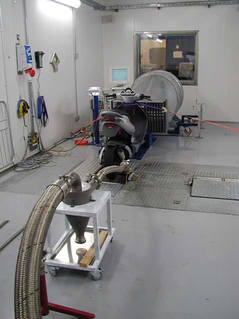 emissions test facility Roller bench 48