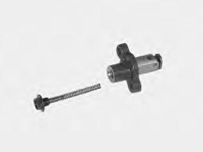 ENGINE 3-81 CAM CHAIN TENSION ADJUSTER With the spring holder bolt and spring removed from the cam chain tension adjuster, release locking