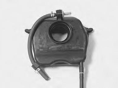 # Fit the fuel filler cap 6 to the fuel tank after the