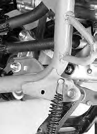 Remove the cushion lever bearings using the