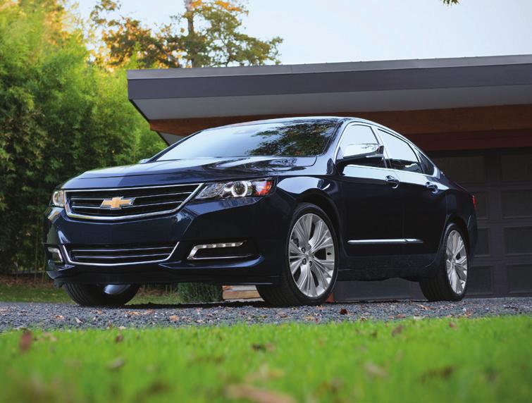 Getting to Know Your 2016 Impala www.chevrolet.com Review this Quick Reference Guide for an overview of some important features in your Chevrolet Impala.