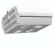 HIGHPRO HIGHBAY LUMINAIRE FOR GENERAL WAREHOUSES/AREA - Canopy and area lighting with a range precision control optics station and aisle lighting applications - Optional daylight harvesting and