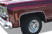 These original or reproduction moldings can help make your pickups appearance look great after installed. Available in chrome. Note: *1987-91 R/V models only.
