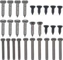 Molding Retainers/Clips Weatherstrip & Molding G SK1003 1960-77 Exterior Screw Set Exterior screw sets essential for exteriors.