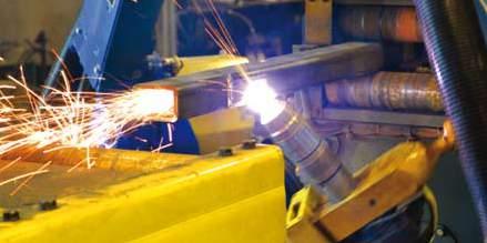 The BeamCut is the next step; it brings you all the way to integrated robotic welding.