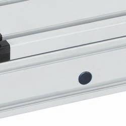 aluminium Internal components covered Compact and flat design BLOCAN slot