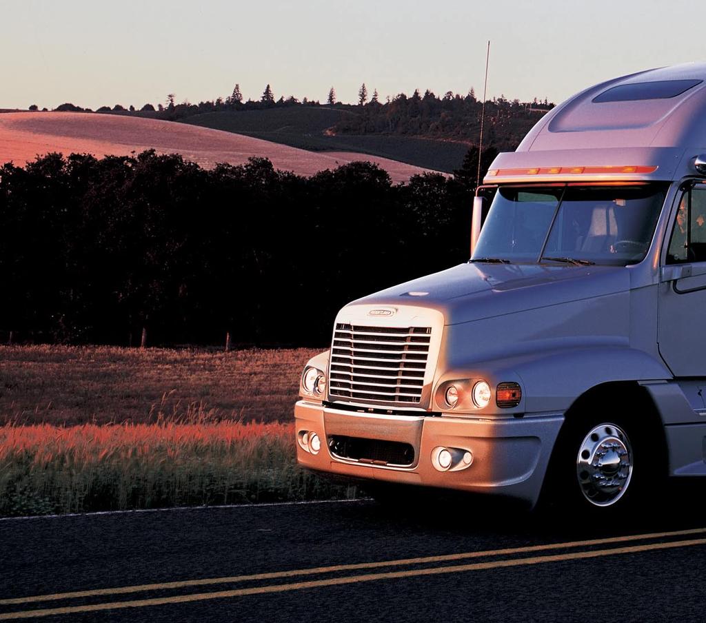 Service and support as efficient as our trucks. Backed by the strongest warranty Freightliner offers, the Century Class S/T was built to be more than a tool; it s a business solution.