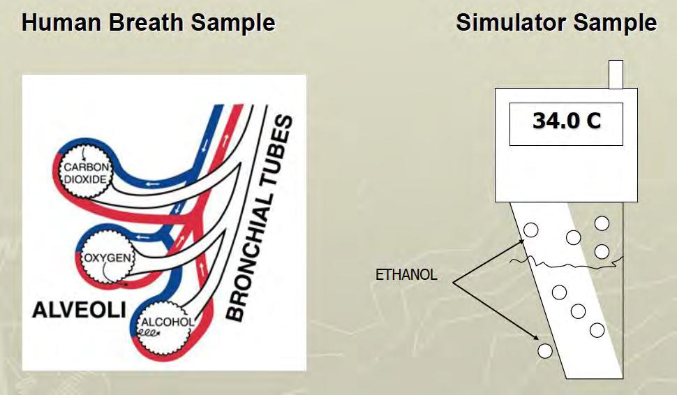 Why We Use imulators Provide a sample that closely resembles a human breath sample.