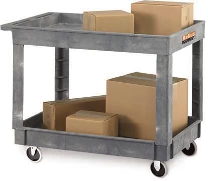 EXCLUSIVE BLUE AND GRAY COLORS 2310429-S shown with optional drawer. Ergonomic handle with built-in tool storage.