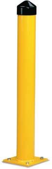 00 saddle, which is bolted to post to retain structural integrity. Install with concrete 2' 7291800-T 145.00 anchors. High-visibility yellow enamel finish. Made in USA. IN STOCK.
